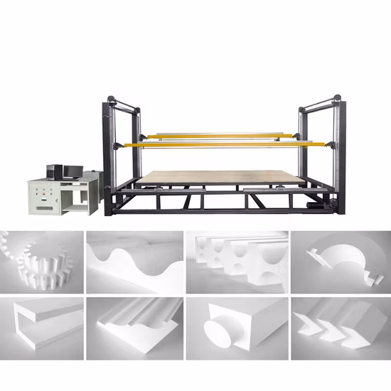 Epsole Automatische kontinuierliche Blockdraht-Heiß-EPS-Schaum-CNC-Schneidemaschine