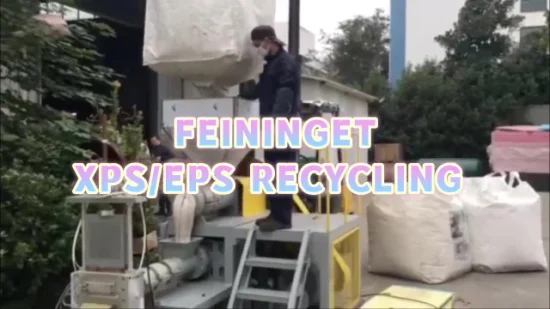 Kreislaufwirtschaft XPS/EPS/PS Recycling von Maschinenabfällen